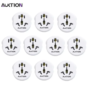 AUKTION 10Pcs/Lot 16A European Adapter Converter 250V AC Home Office Travel Charger Wall Power Plug Socket Adapter US UK AU EU
AUKTION 10Pcs/Lot 16A European Adapter Converter 250V AC Home Office Travel Charger Wall Power Plug Socket Adapter US UK AU EU