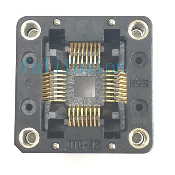 OTQ-32-0.8-003 QFP32P 0.8mm Pitch Enplas IC Test Socket IC body size 7x7mm Burn in Socket
OTQ-32-0.8-003 QFP32P 0.8mm Pitch Enplas IC Test Socket IC body size 7x7mm Burn in Socket