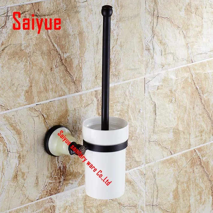 Newly Jade Toilet Brush Holder oil rubbed bronze Bathroom Toilet Brush Rack Shelf Cup Holder Wall Mounted
Newly Jade Toilet Brush Holder oil rubbed bronze Bathroom Toilet Brush Rack Shelf Cup Holder Wall Mounted