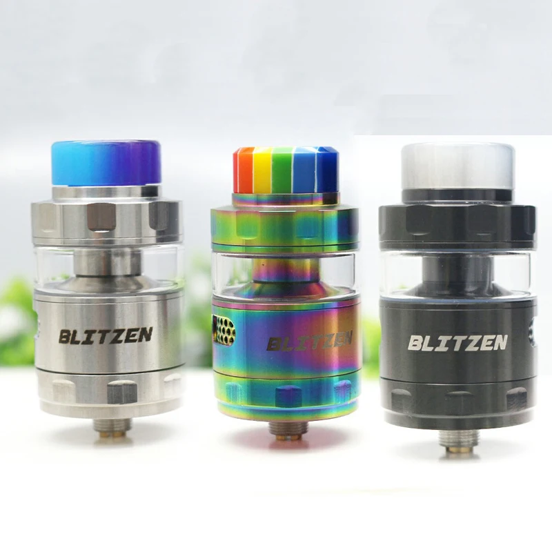 High Quality Blitzen RTA Atomizer Diameter 24mm Capacity 2ml/5ml for e-Cigarette 510 Thread Battery Box Mod
High Quality Blitzen RTA Atomizer Diameter 24mm Capacity 2ml/5ml for e-Cigarette 510 Thread Battery Box Mod
