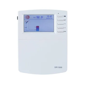 SR1568 Solar Controller Support firmware update by SD Card or Internet TFT colorful displayand Heating System Controller
SR1568 Solar Controller Support firmware update by SD Card or Internet TFT colorful displayand Heating System Controller