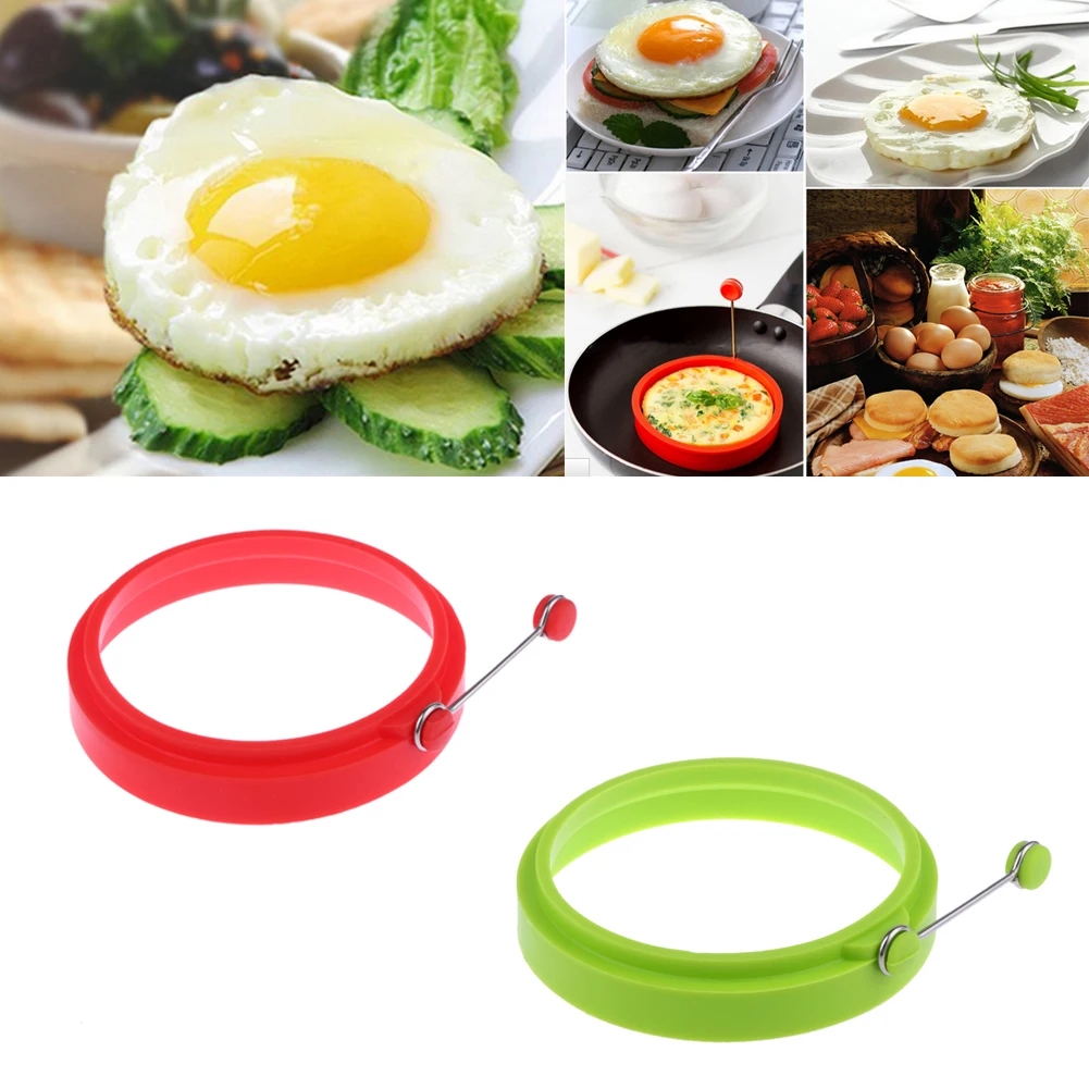 Silicone Pancake Maker Nonstick Fried Egg Mold with Handle Round Pancake Molds Eggs Frying Mould Kitchen Tools
Silicone Pancake Maker Nonstick Fried Egg Mold with Handle Round Pancake Molds Eggs Frying Mould Kitchen Tools