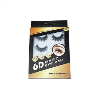HBZGTLAD 2019 new 4 pairs of false eyelashes 6D thick curling long multi-layer crossover eyelashes European and American makeup
HBZGTLAD 2019 new 4 pairs of false eyelashes 6D thick curling long multi-layer crossover eyelashes European and American makeup