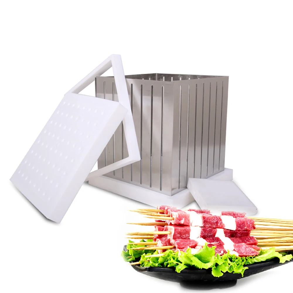 Hot Selling Easy Kebab Maker Box 64 Holes BBQ Kabab Maker Meat BBQ Skewer Machine Beef Barbecue Tools Kitchen Accessories
Hot Selling Easy Kebab Maker Box 64 Holes BBQ Kabab Maker Meat BBQ Skewer Machine Beef Barbecue Tools Kitchen Accessories
