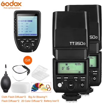 2x Godox TT350C/N/S/F/O/P Camera Flash Speedlite TTL HSS GN36 + XPro Trigger for Canon Nikon Sony Fuji Olympus Panasonic Pentax
2x Godox TT350C/N/S/F/O/P Camera Flash Speedlite TTL HSS GN36 + XPro Trigger for Canon Nikon Sony Fuji Olympus Panasonic Pentax