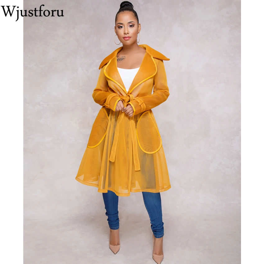 Wjustforu Fashion Elegant Cardigans Dress Women Bandage Pleated Loose Dress Female New Autumn Windbreaker Casual Tops Dress
Wjustforu Fashion Elegant Cardigans Dress Women Bandage Pleated Loose Dress Female New Autumn Windbreaker Casual Tops Dress