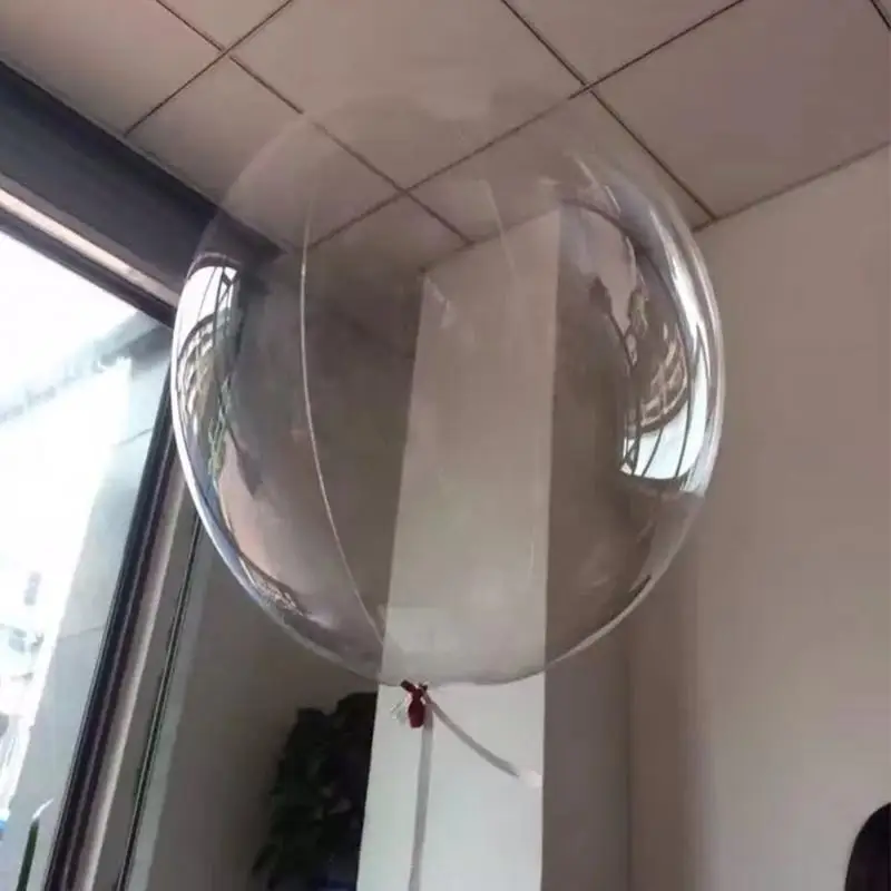 Wedding Bobo Balloons Jumbo Latex Clear Transparent Round bubble Balloons Stylish Decoration supplies For Birthday Party
Wedding Bobo Balloons Jumbo Latex Clear Transparent Round bubble Balloons Stylish Decoration supplies For Birthday Party