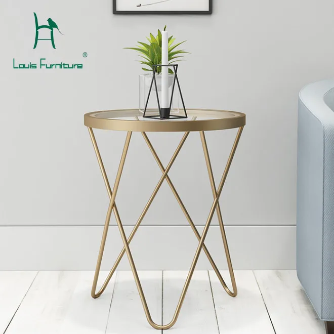 Louis Fashion Coffee Tables Nordic Light Living Room Tempered Glass Golden Creative Iron Art Modern Simplicity
Louis Fashion Coffee Tables Nordic Light Living Room Tempered Glass Golden Creative Iron Art Modern Simplicity