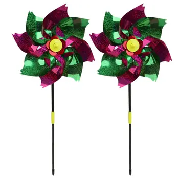 2 Pcs/Set Wind Spinner Glitter Glow Windmill Colorful Garden Decoration Party Toys Pinwheel Gifts For Kids Children
2 Pcs/Set Wind Spinner Glitter Glow Windmill Colorful Garden Decoration Party Toys Pinwheel Gifts For Kids Children