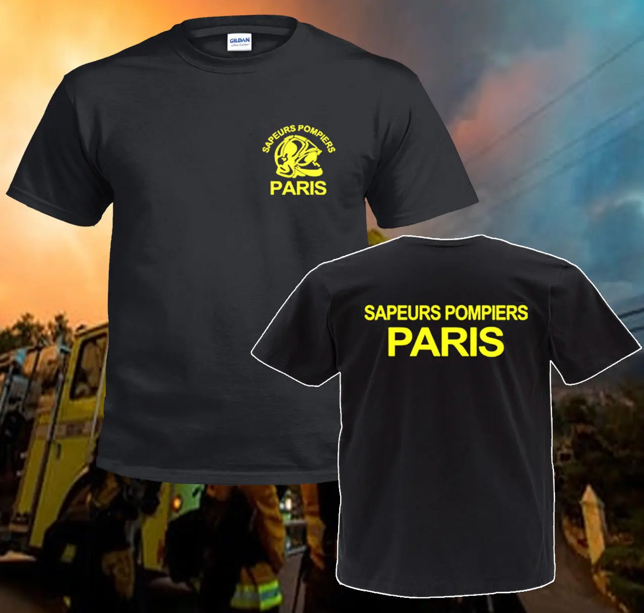 2019 New Arrival Men T Shirt New Inspired New Sapeurs Pompiers Paris France Firefighter Department Black T Shirt Custom T-shirt
2019 New Arrival Men T Shirt New Inspired New Sapeurs Pompiers Paris France Firefighter Department Black T Shirt Custom T-shirt