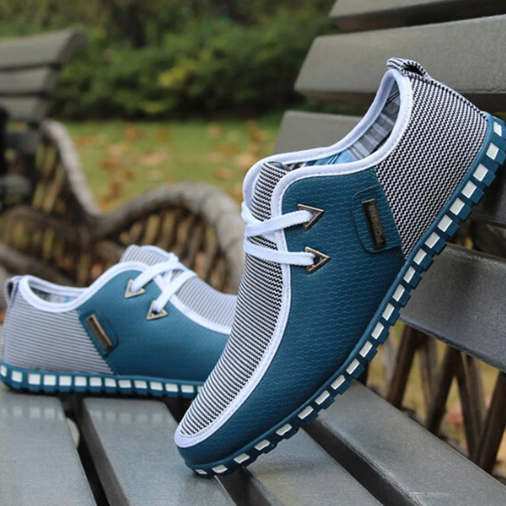 Men's Leather Loafer Lace-up Shoes Casual Business Breathable Soft Slip Canvas Sneaker Ultralight Shoes Fashion Shoes
Men's Leather Loafer Lace-up Shoes Casual Business Breathable Soft Slip Canvas Sneaker Ultralight Shoes Fashion Shoes