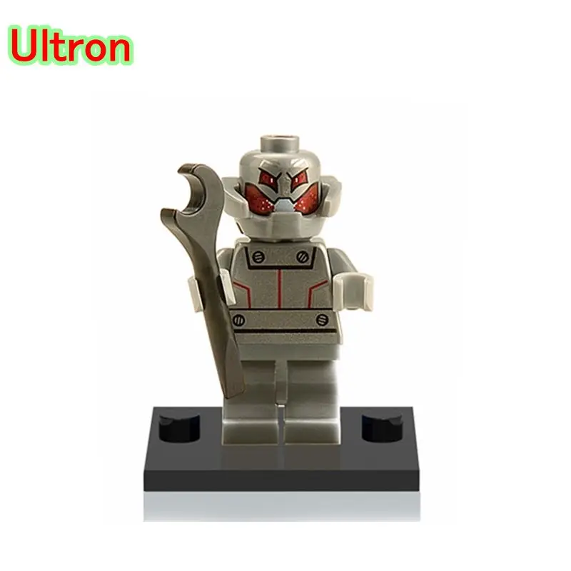 Ultron Movie Dolls Q version Supervillain Single Legoing Marvel Super Heroes Batman Models & Building blocks Toy For Children
Ultron Movie Dolls Q version Supervillain Single Legoing Marvel Super Heroes Batman Models & Building blocks Toy For Children