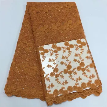 2019 Embroidered French Mesh Lace Fabric High Quality French Tulle Lace With Stones Rhinestone Nigerian Lace Fabrics For Wedding
2019 Embroidered French Mesh Lace Fabric High Quality French Tulle Lace With Stones Rhinestone Nigerian Lace Fabrics For Wedding