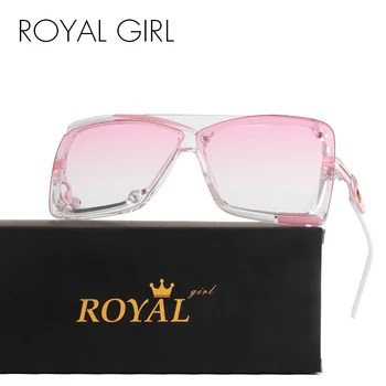 ROYAL GIRL Oversized Women Rimless Square Sunglasses Fashion Men Retro Classic High Quality Glasses New Gafas Goggle UV400 ss229
ROYAL GIRL Oversized Women Rimless Square Sunglasses Fashion Men Retro Classic High Quality Glasses New Gafas Goggle UV400 ss229