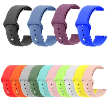 Pure color 20MM Silicone Replacement bracelet For Huawei GT 2/Ticwatch 2/Samsung gear/Iwatch/Huawei Watch 2/ Xiaomi Watch Belt
Pure color 20MM Silicone Replacement bracelet For Huawei GT 2/Ticwatch 2/Samsung gear/Iwatch/Huawei Watch 2/ Xiaomi Watch Belt