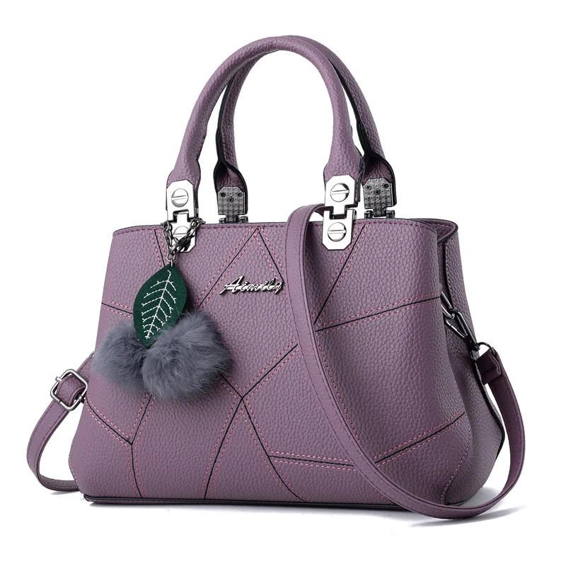 New Brand PU Leather Women Handbags with Fur Female Top-Handle Bag Purse Ladies Shoulder Crossbody Messenger Casual Tote Bag
New Brand PU Leather Women Handbags with Fur Female Top-Handle Bag Purse Ladies Shoulder Crossbody Messenger Casual Tote Bag