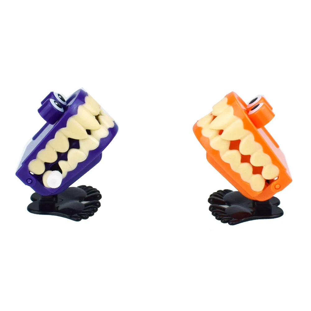 Orange or Purple Wind-up Toy Cute Vampire Ghosts Tooth with Eyes Walking Babbling Teeth Clockwork Toys Halloween Gift
Orange or Purple Wind-up Toy Cute Vampire Ghosts Tooth with Eyes Walking Babbling Teeth Clockwork Toys Halloween Gift