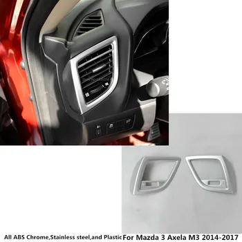 Car Stick Inner Cover Trim ABS Silver Front Air Conditioning Outlet Vent 2pcs For Mazda 3 Axela M3 2014 2015 2016 2017 2018 2019 
Car Stick Inner Cover Trim ABS Silver Front Air Conditioning Outlet Vent 2pcs For Mazda 3 Axela M3 2014 2015 2016 2017 2018 2019