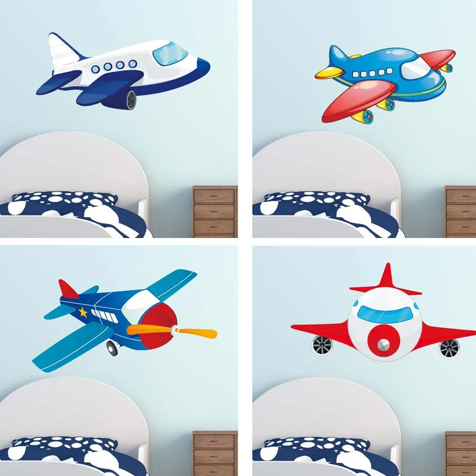3D Aircraft Wall Stickers for Kids Room Living Room Nursery Home Decor Vinyl PVC Backdrop Stickers Mural
3D Aircraft Wall Stickers for Kids Room Living Room Nursery Home Decor Vinyl PVC Backdrop Stickers Mural