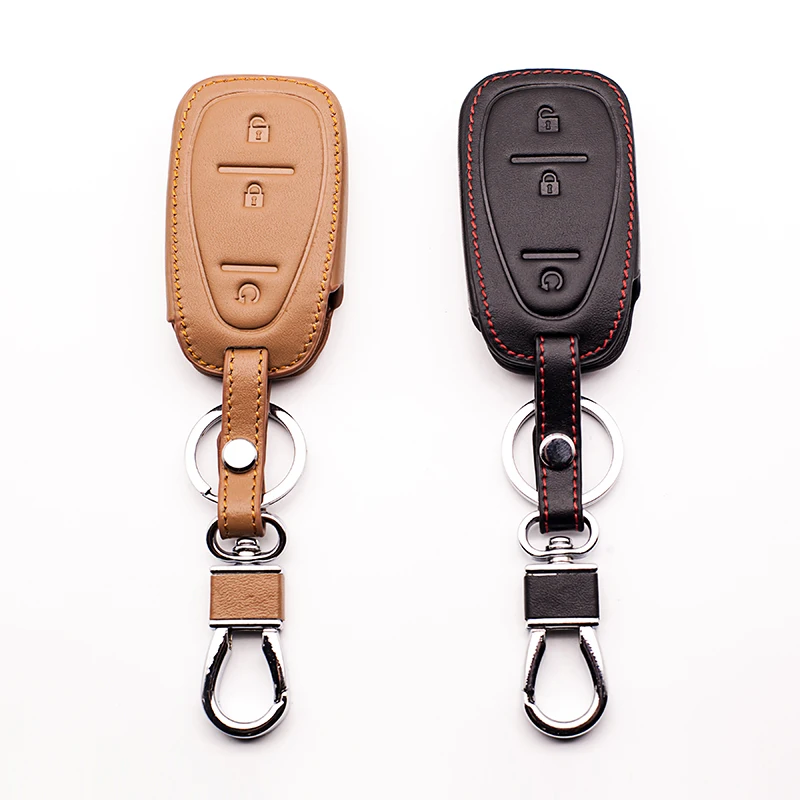 Genuine leather car key cover case set for Chevrolet newest super quality 3 buttons remote control keyring Key cases Car wallet
Genuine leather car key cover case set for Chevrolet newest super quality 3 buttons remote control keyring Key cases Car wallet