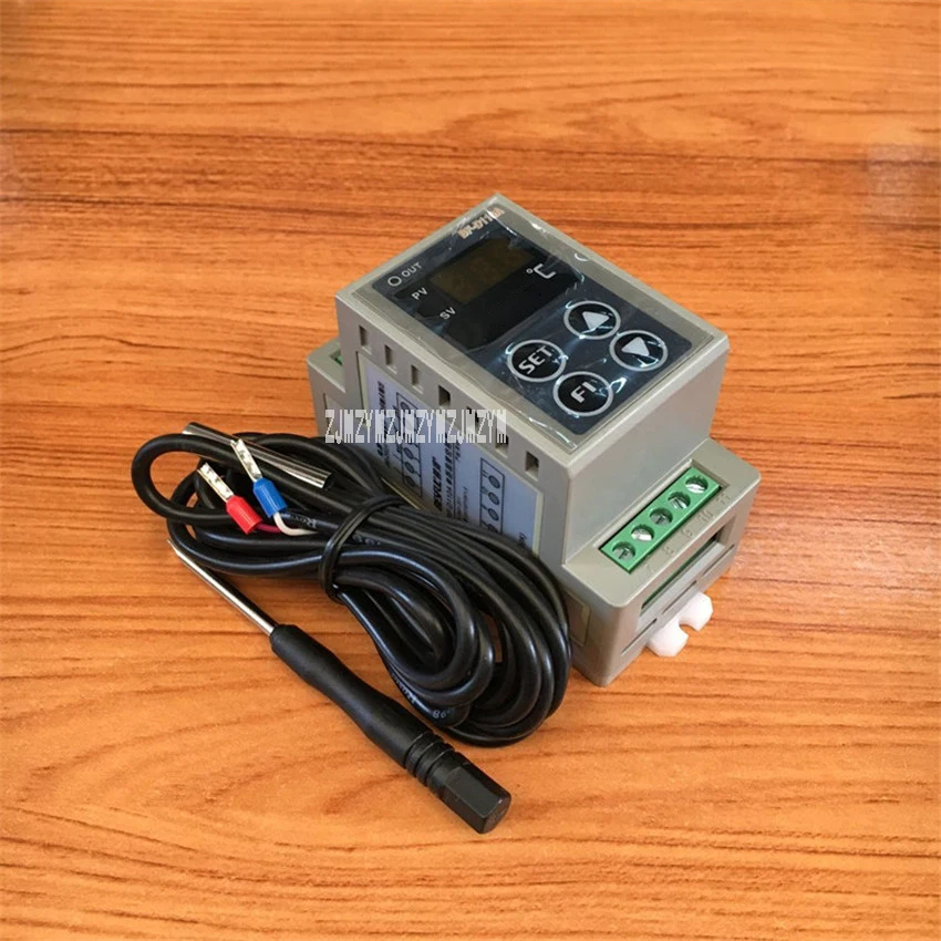 BF-D110A One Way Temperature Controller LED Digital Display Heating/Cooling Control Instrument DIN-Rail Mounting Attemperator
BF-D110A One Way Temperature Controller LED Digital Display Heating/Cooling Control Instrument DIN-Rail Mounting Attemperator