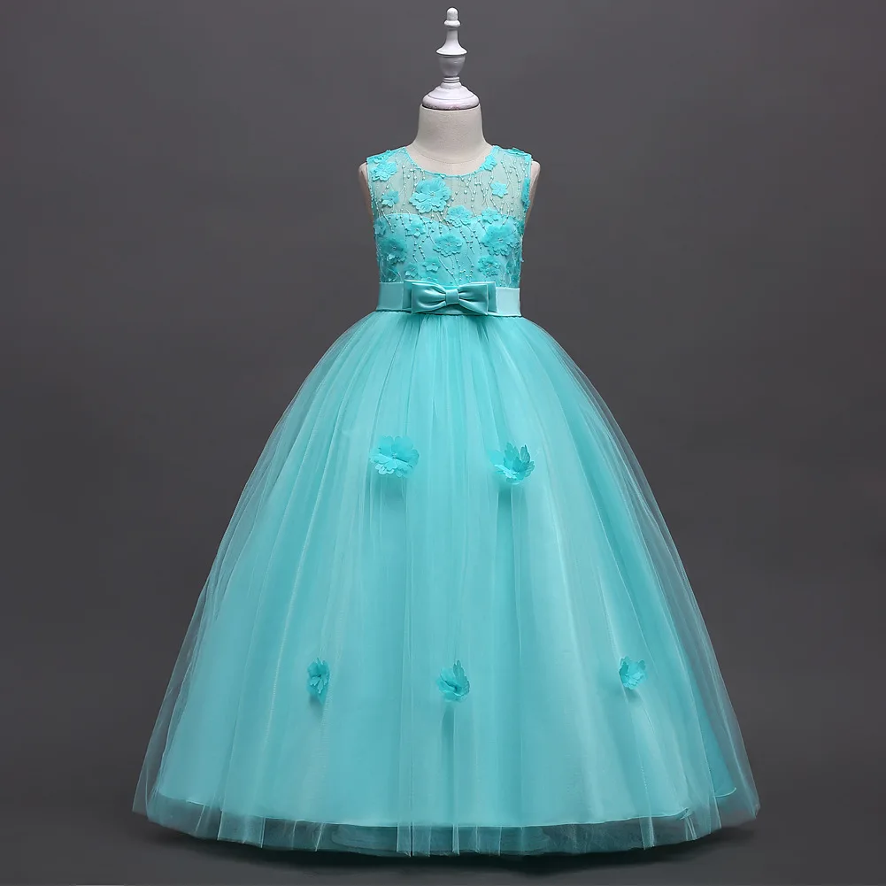 Europe and America kids clothing Children beautiful Princess lace Patchwork dress Girl Appliques Sleeveless praty wedding Dress
Europe and America kids clothing Children beautiful Princess lace Patchwork dress Girl Appliques Sleeveless praty wedding Dress