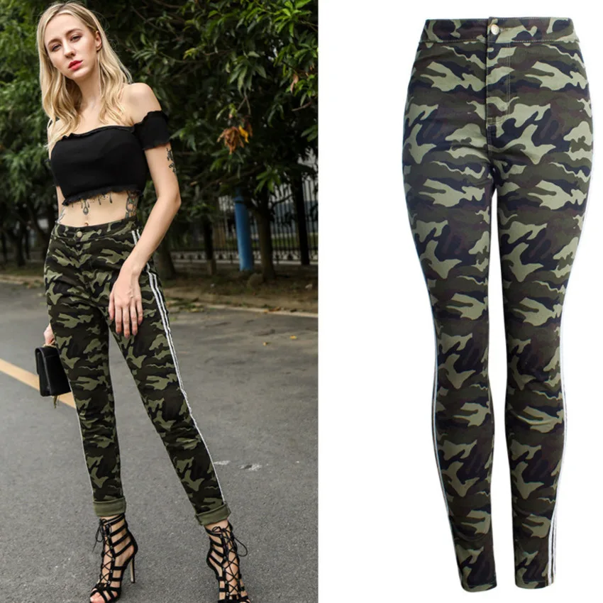 Camouflage Strip Skinny Plus Size High Waist Jeans Woman New Casual Bodycon Hot Sexy Denim Ladies Jeans Women Pants Streetwear
Camouflage Strip Skinny Plus Size High Waist Jeans Woman New Casual Bodycon Hot Sexy Denim Ladies Jeans Women Pants Streetwear