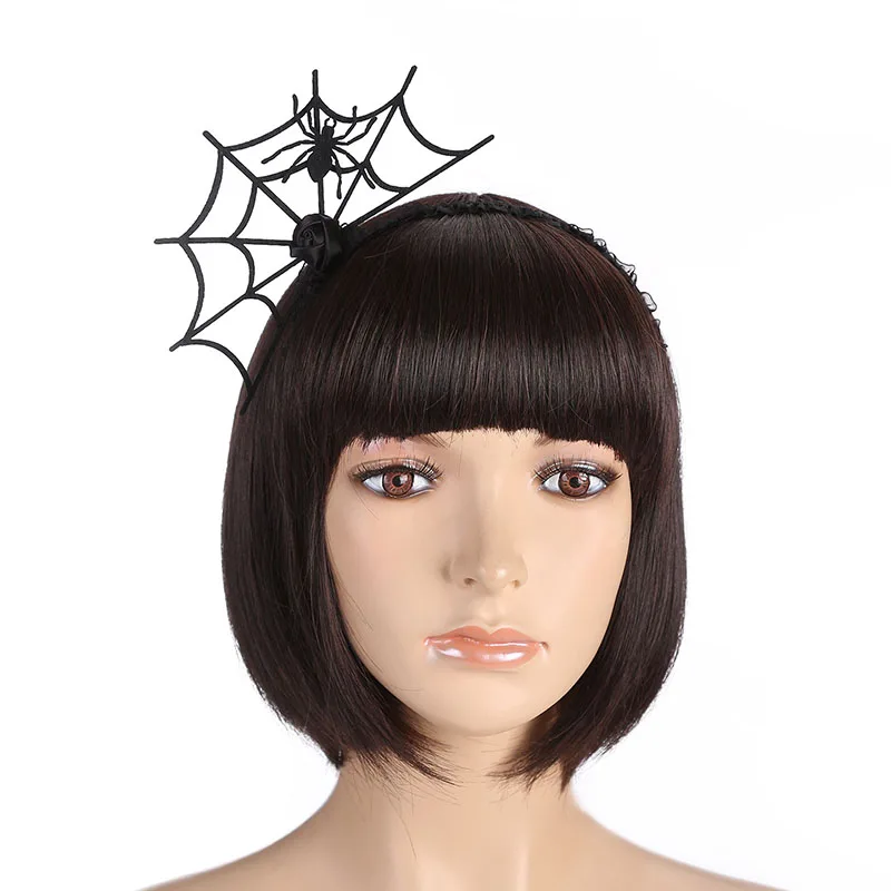 1PC Women Halloween Headband Spider Web Flower Hair Hoop Party Ornaments Cosplay Lace Veil Topper New Hair Accessories
1PC Women Halloween Headband Spider Web Flower Hair Hoop Party Ornaments Cosplay Lace Veil Topper New Hair Accessories