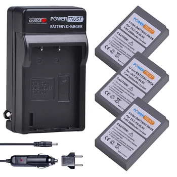 3x 2000mAh BLS-5 PS-BLS5 BLS5 BLS50 Li-ion Battery + Wall Charger Kits for Olympus PEN E-PL5,E-PL6,E-PL7,E-PM2,E-M10,E-M10 II
3x 2000mAh BLS-5 PS-BLS5 BLS5 BLS50 Li-ion Battery + Wall Charger Kits for Olympus PEN E-PL5,E-PL6,E-PL7,E-PM2,E-M10,E-M10 II
