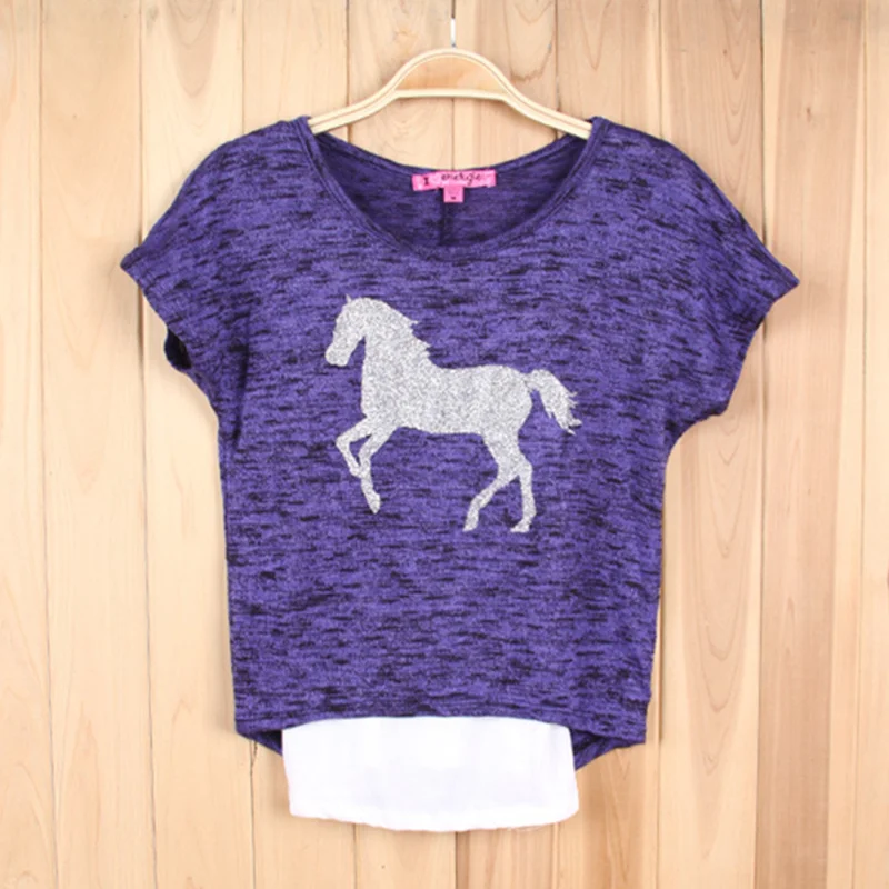 Summer Fashion Girls 2-piece clothing set (blouse + Camisole ),Girls T-Shirts Children Tops New girls Blouse 8-14 Yrs
Summer Fashion Girls 2-piece clothing set (blouse + Camisole ),Girls T-Shirts Children Tops New girls Blouse 8-14 Yrs