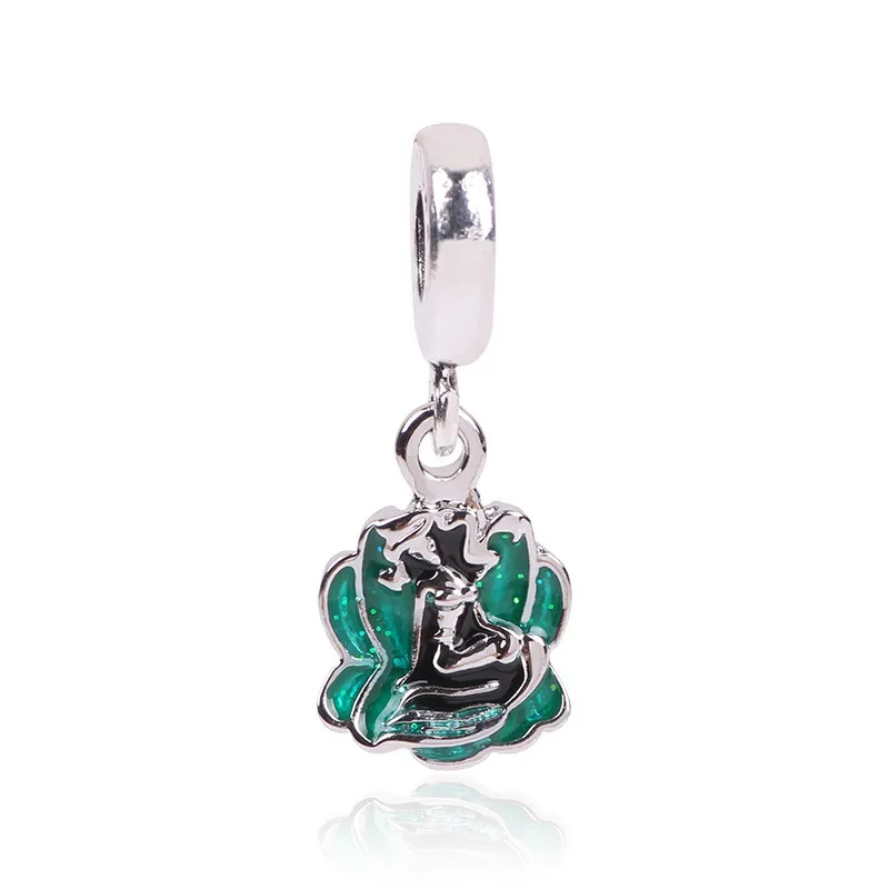Ranqin Green Seashell Ariel Mermaid Pendant Charm Beads For Jewelry Making Silver Color Jewelry Fit Pandora Bracelet DIY
Ranqin Green Seashell Ariel Mermaid Pendant Charm Beads For Jewelry Making Silver Color Jewelry Fit Pandora Bracelet DIY