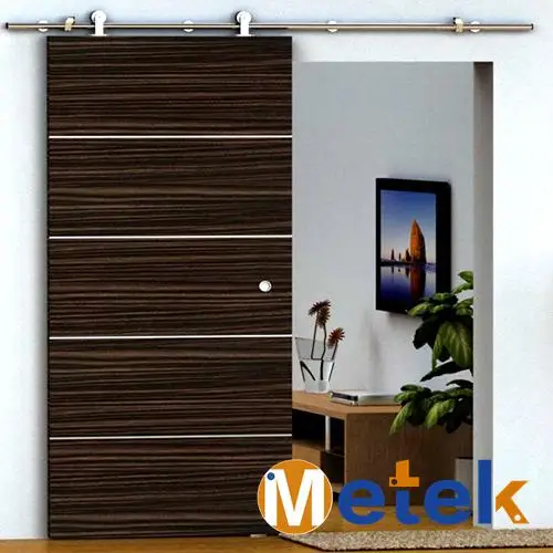 Image 6.6 FT stainless steel real sliding door hardware