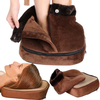 Electric Heated Foot care shoe Warmer tool pad Cosy Unisex Velvet Feet Warmer Massager Big Slipper Foot Heat Warm Massage Shoes
Electric Heated Foot care shoe Warmer tool pad Cosy Unisex Velvet Feet Warmer Massager Big Slipper Foot Heat Warm Massage Shoes