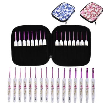 Classical Style Crochet Hook Set 16pcs Mix Sizes 1.0-6.0mm Aluminum Crochet Needles With Case Yarn Sweater Weave Knitting Tools
Classical Style Crochet Hook Set 16pcs Mix Sizes 1.0-6.0mm Aluminum Crochet Needles With Case Yarn Sweater Weave Knitting Tools