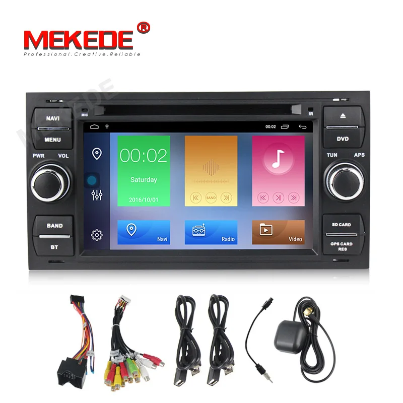 MEKEDE 1024x600 2+32G HD 2DIN Android 9.1 Car DVD Player For C-Max Connect Fiesta Fusion Galaxy Kuga Mondeo S-Max Focus+16G MAP
MEKEDE 1024x600 2+32G HD 2DIN Android 9.1 Car DVD Player For C-Max Connect Fiesta Fusion Galaxy Kuga Mondeo S-Max Focus+16G MAP