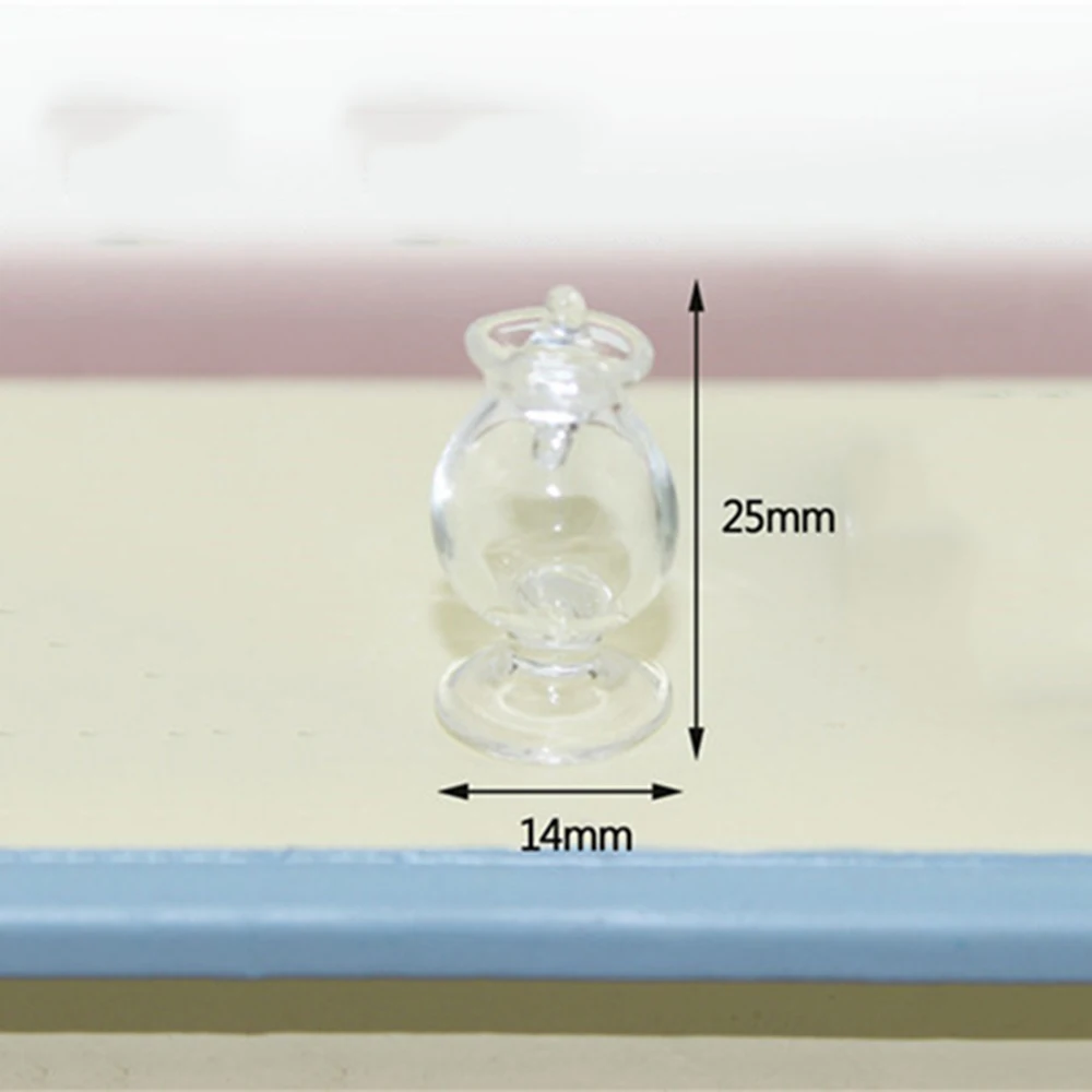 1/12 Dollhouse Miniature Accessories Mini Glass Candy Bottle Simulation Storage Can Model Toys for Doll House Decoration
1/12 Dollhouse Miniature Accessories Mini Glass Candy Bottle Simulation Storage Can Model Toys for Doll House Decoration