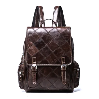 Fashion 100% Genuine Leather Women Men Casual Vintage Backpacks Day Pack Travel School Backpack Men's Travel Bags
Fashion 100% Genuine Leather Women Men Casual Vintage Backpacks Day Pack Travel School Backpack Men's Travel Bags