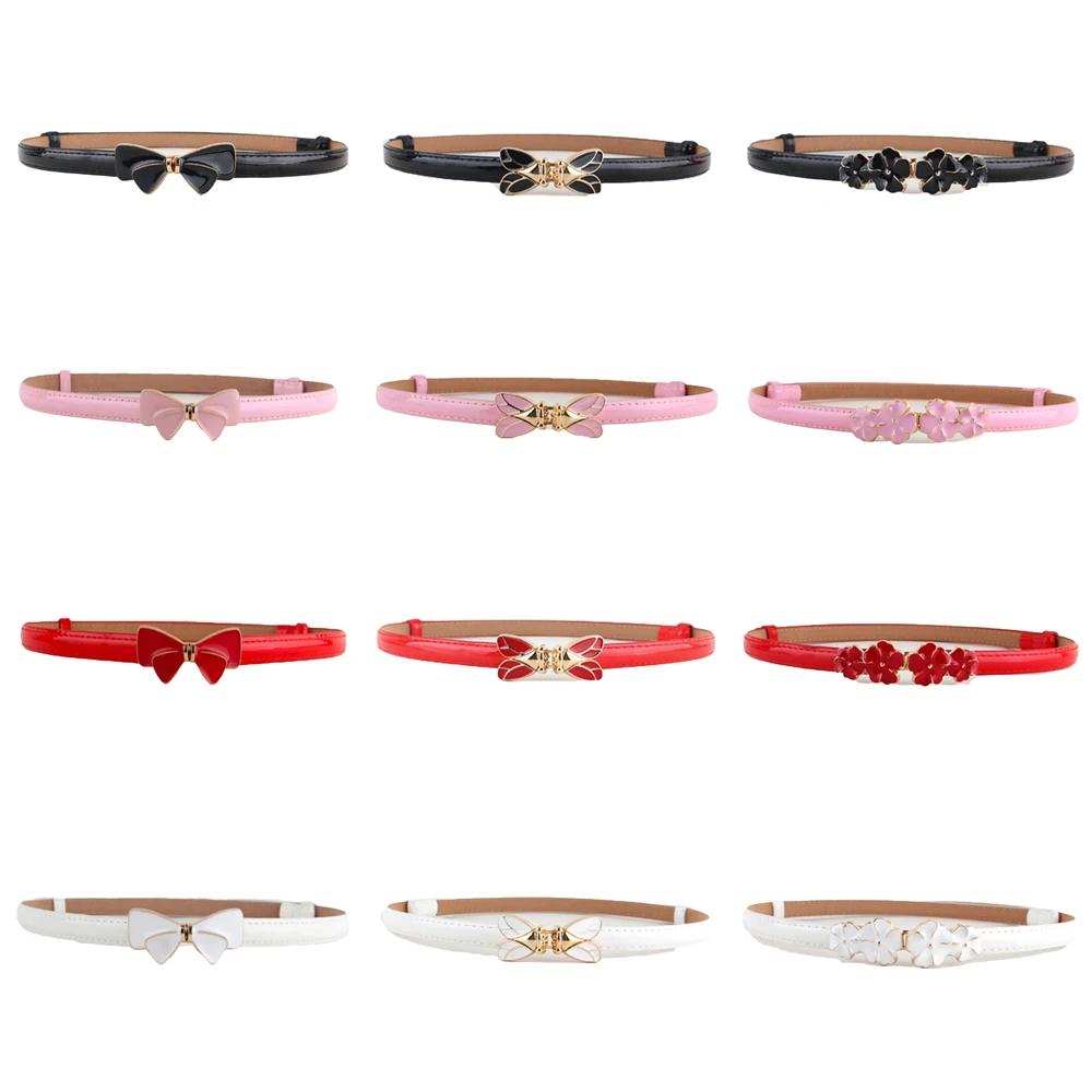 Women Ladies Girls Skinny Flower Bow Buckle Belt Faux Leather Corset Waistband BLTLL0108
Women Ladies Girls Skinny Flower Bow Buckle Belt Faux Leather Corset Waistband BLTLL0108