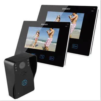 9" Color LCD Monitor Wireless Door Phone Doorbell Intercom With Touch Key Camera (1V2)
9" Color LCD Monitor Wireless Door Phone Doorbell Intercom With Touch Key Camera (1V2)