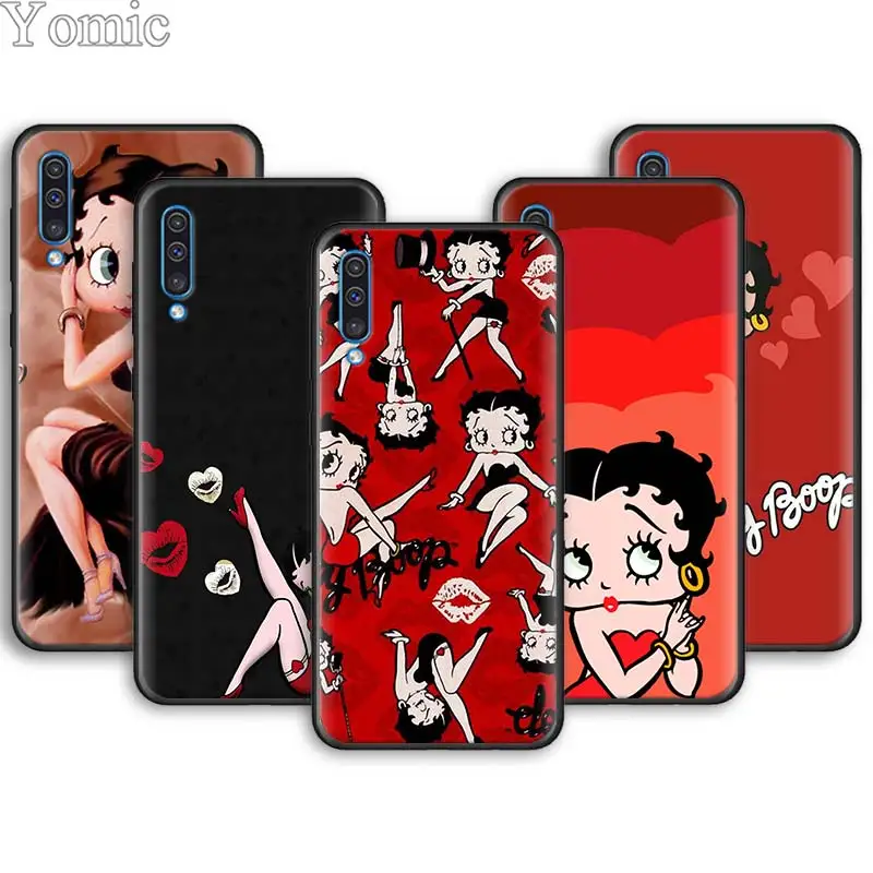 Betty boop cartoon Girl Soft Phone Cases for Samsung Galaxy A10 A20 A30 A40 A50 A70 A6 A7 A8 Plus A9 M30 M20 Black Case Cover
Betty boop cartoon Girl Soft Phone Cases for Samsung Galaxy A10 A20 A30 A40 A50 A70 A6 A7 A8 Plus A9 M30 M20 Black Case Cover