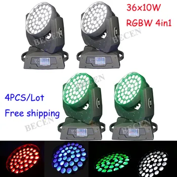 36x10W RGBW 4in1 LED Zoom Moving Head Light Zooable Wash LED Moving Head Light 4pcs
36x10W RGBW 4in1 LED Zoom Moving Head Light Zooable Wash LED Moving Head Light 4pcs