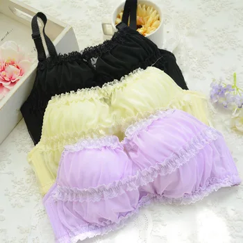 3/4 Cup Women Lingerie Ruffle Push-Up Bra Lace Underwear Underwired Bra Sets+Panties
3/4 Cup Women Lingerie Ruffle Push-Up Bra Lace Underwear Underwired Bra Sets+Panties