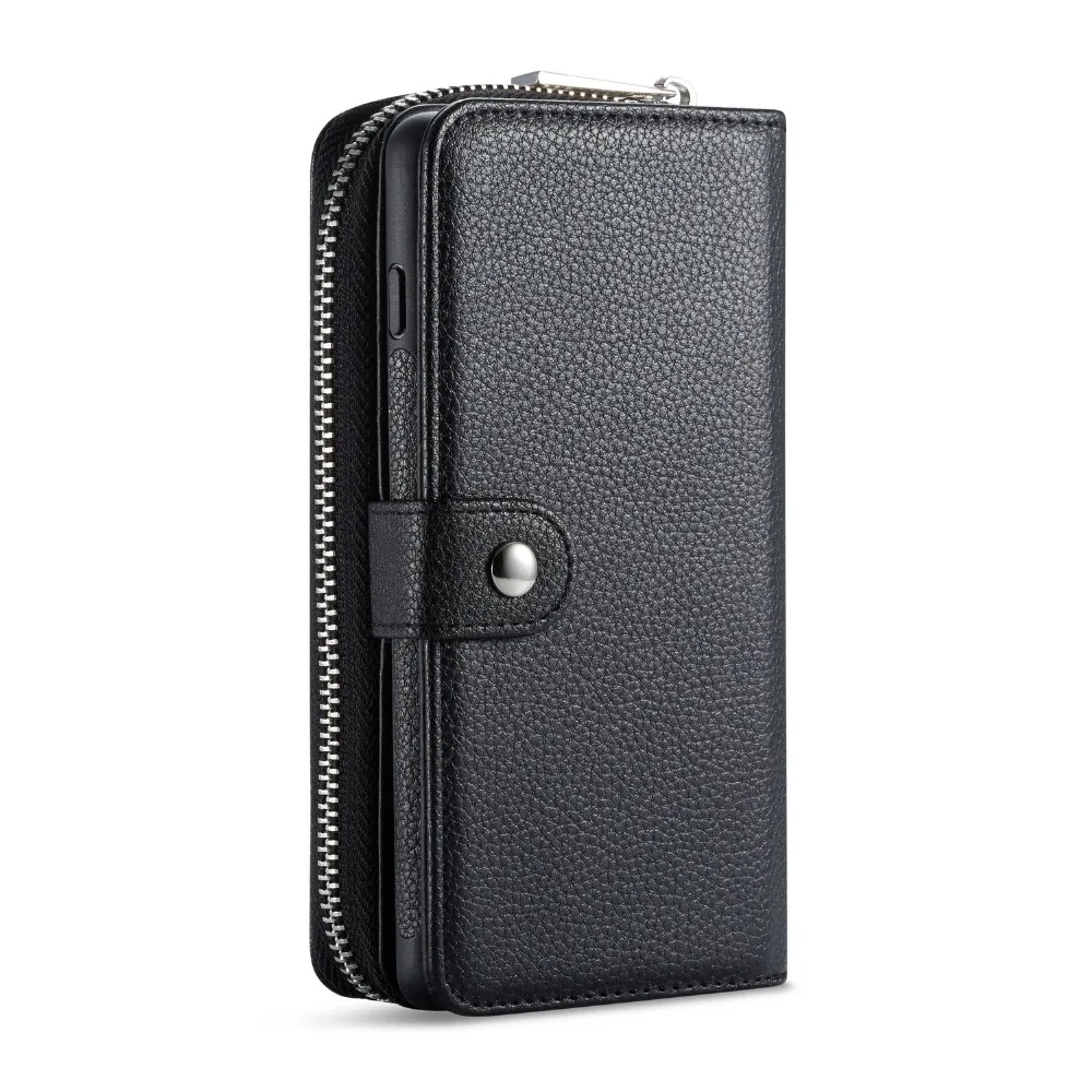 Luxury S10e Litchi Leather Zipper Wallet Case For Samsung GalaxyS6 S7 edge S8 S9 S10 Plus Note 5 8 9 Magnet Detachable Cover
Luxury S10e Litchi Leather Zipper Wallet Case For Samsung GalaxyS6 S7 edge S8 S9 S10 Plus Note 5 8 9 Magnet Detachable Cover
