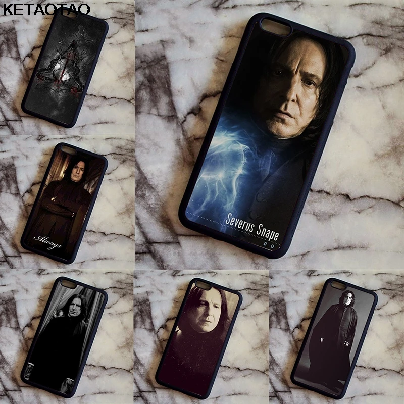 

KETAOTAO Severus Snape in Harry Potter Phone Cases for iPhone 4S 5C 5S 6S 7 8 SE X Plus XR XS Max Case Soft TPU Rubber Silicone