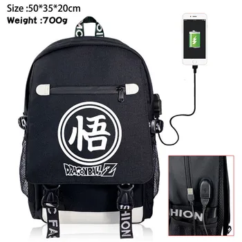 Dragon Ball Z Anime Backpack Knapsack Rucksack Travel School Bag Rucksack Boy Girl Book Bag Day Pack USB Port Black Front Zipper
Dragon Ball Z Anime Backpack Knapsack Rucksack Travel School Bag Rucksack Boy Girl Book Bag Day Pack USB Port Black Front Zipper