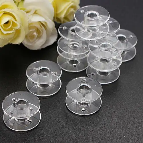 HOT SALE! 10 Pcs Clear Empty Bobbins Thread String Sewing Machine Plastic Empty Spool
HOT SALE! 10 Pcs Clear Empty Bobbins Thread String Sewing Machine Plastic Empty Spool