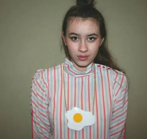 2018 New Fashion Fried Egg Acrylic Necklace Night Club Food Acrylic Pendant Neckalce Hyperbole Chokers Collar Necklace for Women
2018 New Fashion Fried Egg Acrylic Necklace Night Club Food Acrylic Pendant Neckalce Hyperbole Chokers Collar Necklace for Women