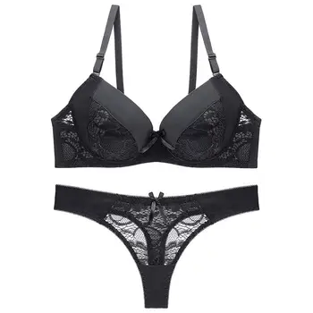 Women's Sexy Lace Bra Female Underwire Lingerie Bras Underwear push up lace set top encaje ropa interior completino
Women's Sexy Lace Bra Female Underwire Lingerie Bras Underwear push up lace set top encaje ropa interior completino