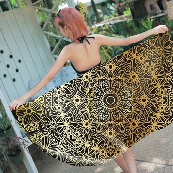 Gold Mandala Rectangle Beach Towel Summer Sunscreen Microfiber Towels Quick Dry Absorbent Bath Towel Women Sports Yoga Mat Towel
Gold Mandala Rectangle Beach Towel Summer Sunscreen Microfiber Towels Quick Dry Absorbent Bath Towel Women Sports Yoga Mat Towel