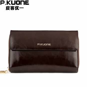 Famous Brand Luxury Cow Split Leather Men's Clutch Bag Long Business Handbags Double Zipper Phone Wallet Men Clutch Purses 
Famous Brand Luxury Cow Split Leather Men's Clutch Bag Long Business Handbags Double Zipper Phone Wallet Men Clutch Purses